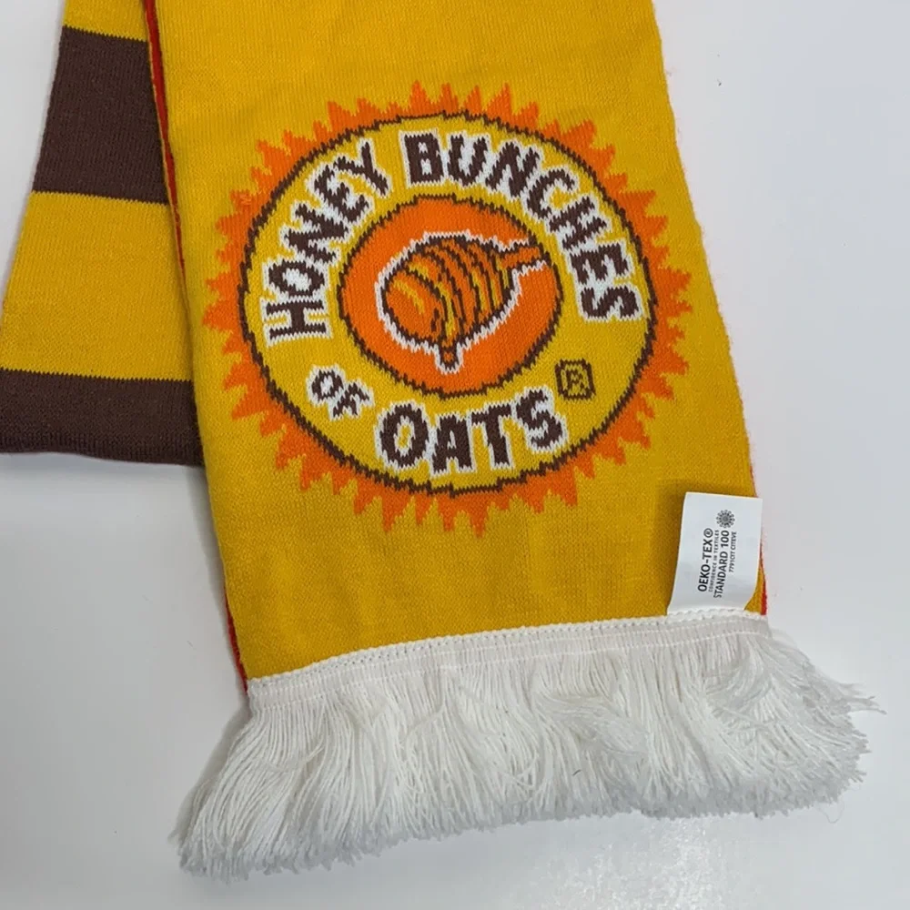 OEKO-TEX | Two Sided Scarf MLS Major League Soccer Reverse Honey Bunches Of Oats